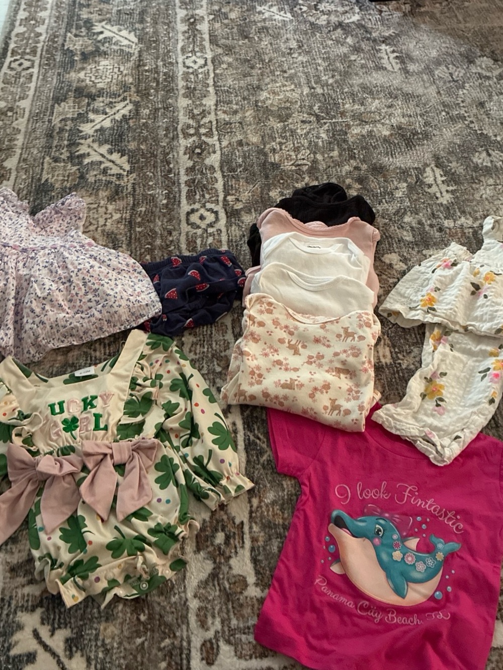 3-6 6-12 month baby girl bundle